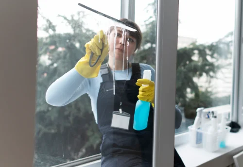 Nettoyage de vitres intérieures et extérieures à Romenay